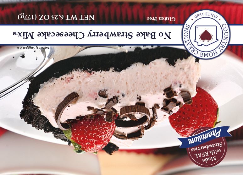 No Bake Strawberry Cheesecake Mix (1/2 Dozen)