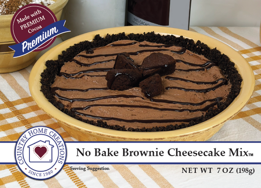 No Bake Brownie Cheesecake Mis - SAMPLE