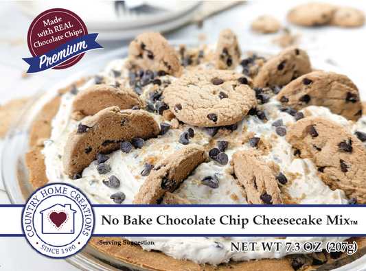 No Bake Chocolate Chip Cheesecake Mix NEW RELEASE