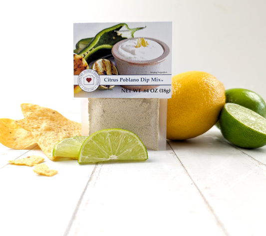 Mini Citrus Poblano Dip Mix