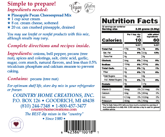 Pineapple Pecan Cheesespread Mix (Dozen)