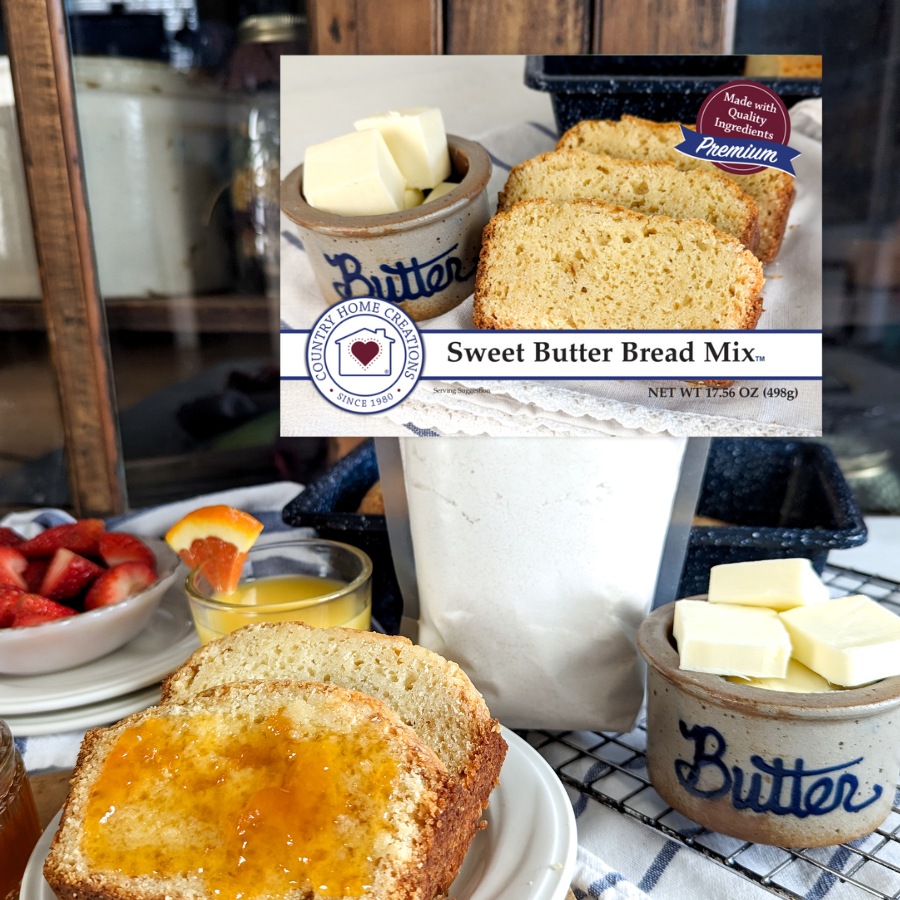 Sweet Butter Bread Mix (1/2 Dozen)