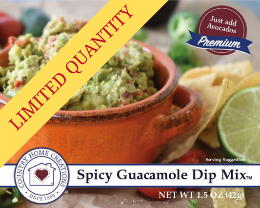 Spicy Guacamole Dip Mix (Dozen) LIMITED QUANTITY