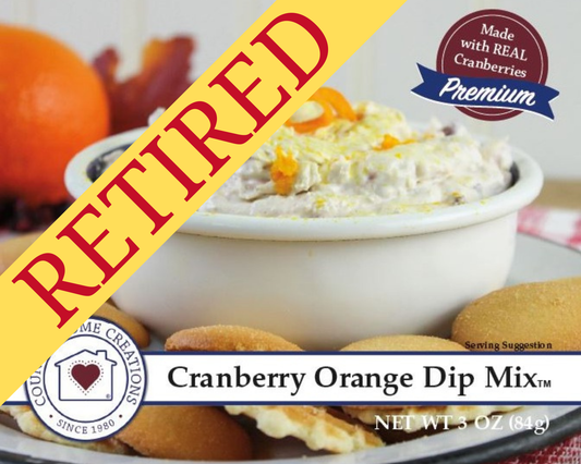 Cranberry Orange Dip Mix (Dozen) LIMITED QUANTITY