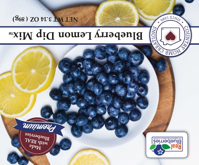 Blueberry Lemon Dip Mix - Sample