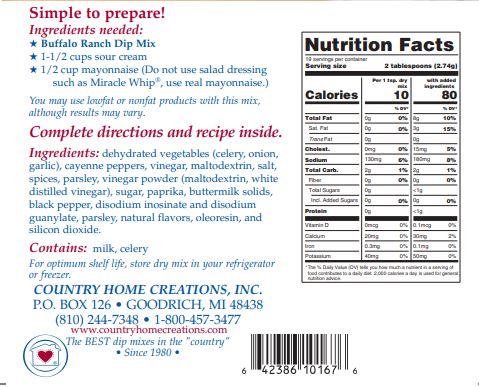 Buffalo Ranch Dip Mix - Sample