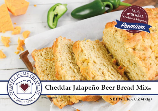 Cheddar Jalapeno Beer Bread Mix (1/2 Dozen)