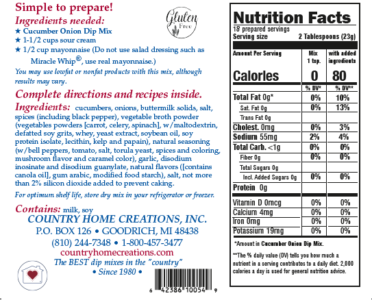 Cucumber Onion Dip Mix (Dozen)