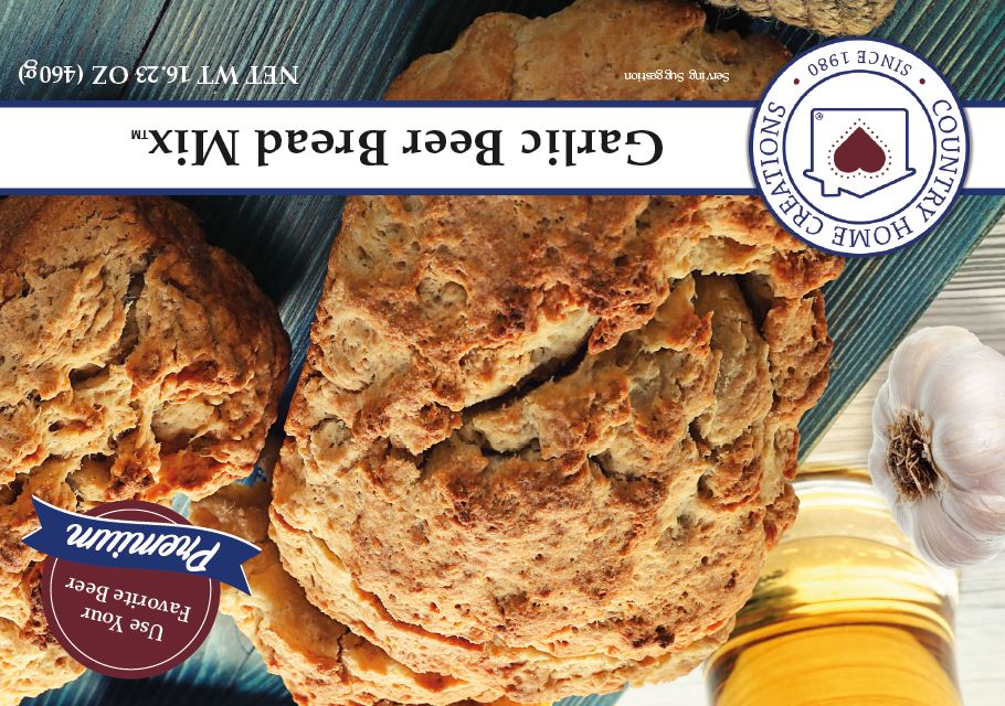 Garlic Beer Bread Mix (1/2 Dozen)