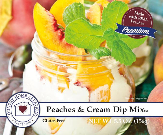 Peaches & Cream Dip Mix (Dozen)