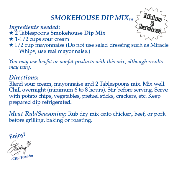 Smokehouse Dip Mix - Sample