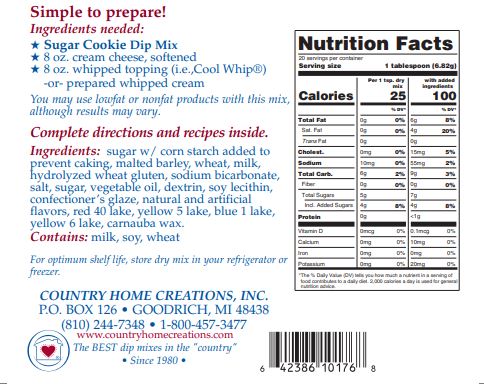 Sugar Cookie Dip Mix - Dozen