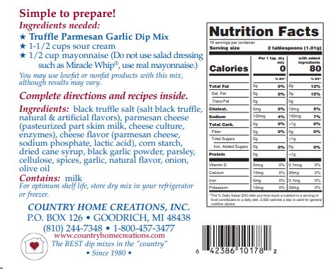 Truffle Parmesan Garlic Dip Mix (Sample)