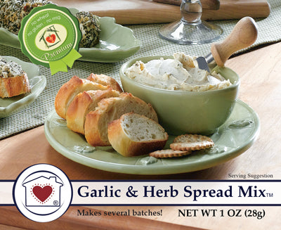 Garlic & Herb Spread Mix (Dozen)