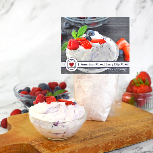 American Mixed Berry Dip Mix (Dozen)