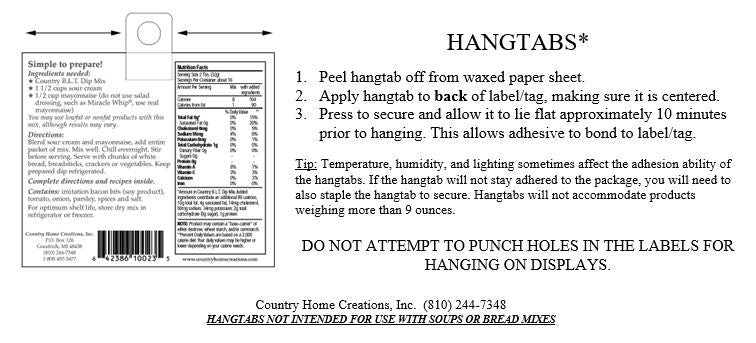 Hangtabs