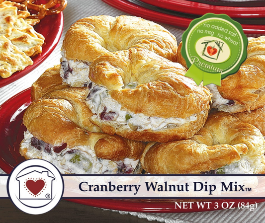 Cranberry Walnut Dip Mix (Dozen)