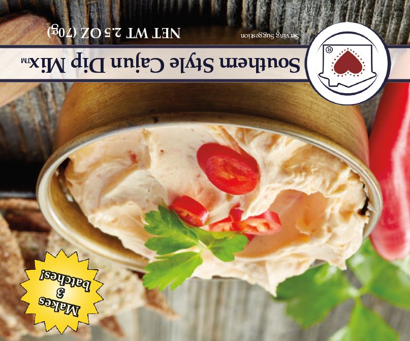 Southern Style Cajun Dip Mix - Sample THIS ITEM HAS BEEN RETIRED