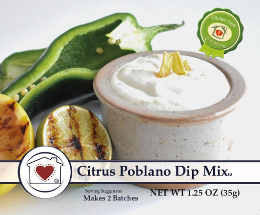 Citrus Poblano Dip Mix (Dozen)
