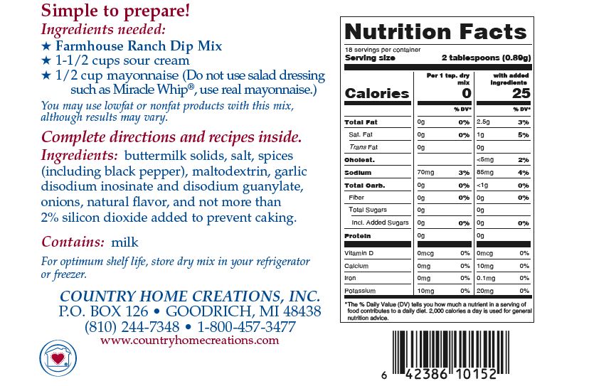 Mini Farmhouse Ranch Dip Mix (Dozen)
