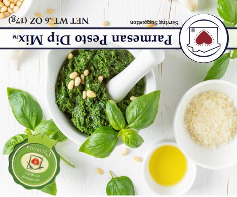 Parmesan Pesto Dip Mix - Sample